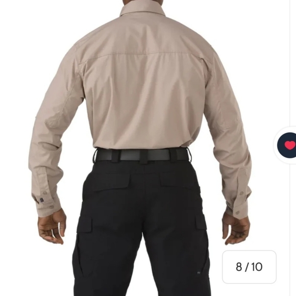 NWOT 5.11 Tactical Stryke Men's Long Sleeve Taclite Pro Button Down Shirt - Picture 3 of 16